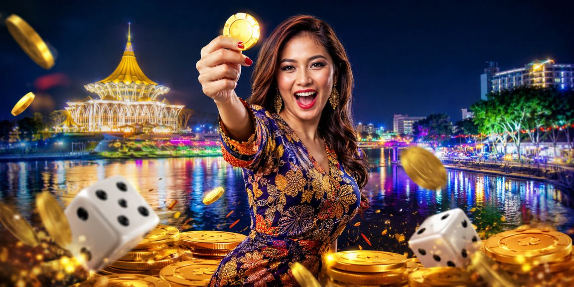 Permainan dadu gaya batik Kuching, hiburan meja yang menarik